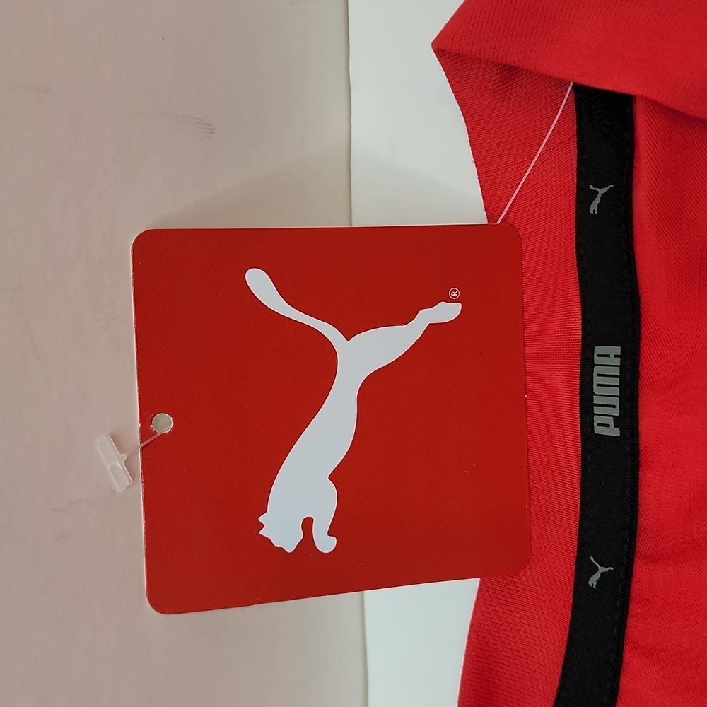 PUMA T-SHIRT "HIGH RISK ROUGE" COLOR - Picture 7 of 11